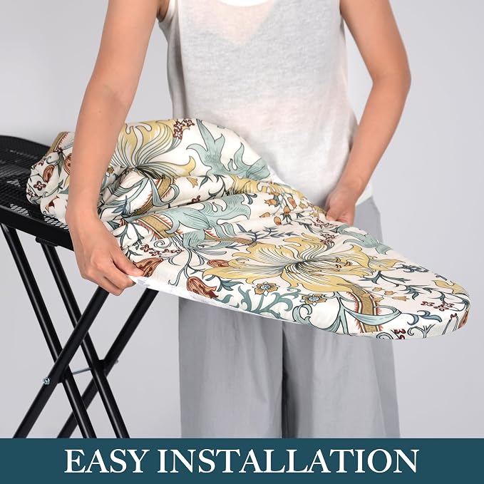 veiox Standard Size Ironing Board Cover and Pad, Full Size Scorch Resistant - Image 4