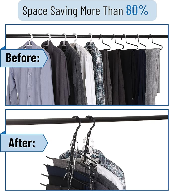 Mr. Pen- Space Saving Hangers, 360° Rotating Hooks - Image 7
