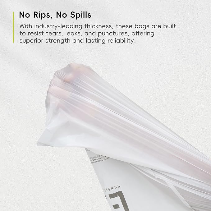 EKO 13 Gallon / 40-60 Liter, Extra-Strong Unscented Garbage Bags, Easy-Dispense - Image 8