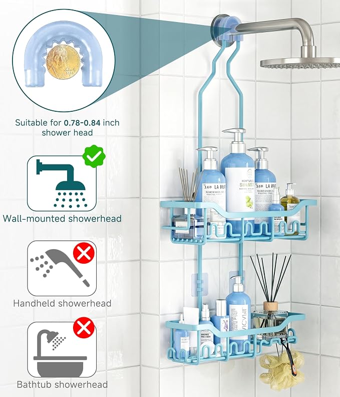 Upgraded Extended Length Shower Organizer - Image 4