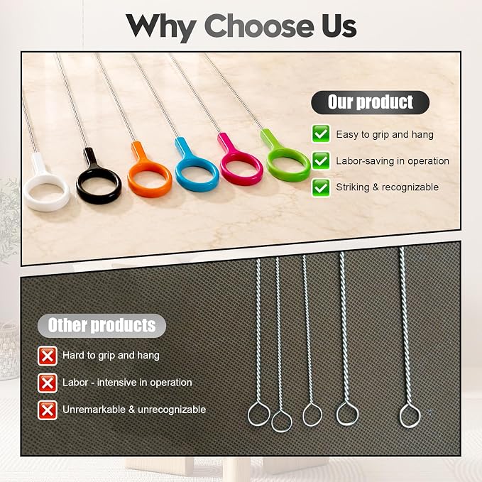 AONEZ Straw Cleaner Brush Set - Image 5