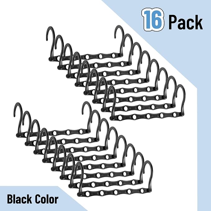 Mr. Pen- Space Saving Hangers, 360° Rotating Hooks | Magic Cascading Hanger - Image 2