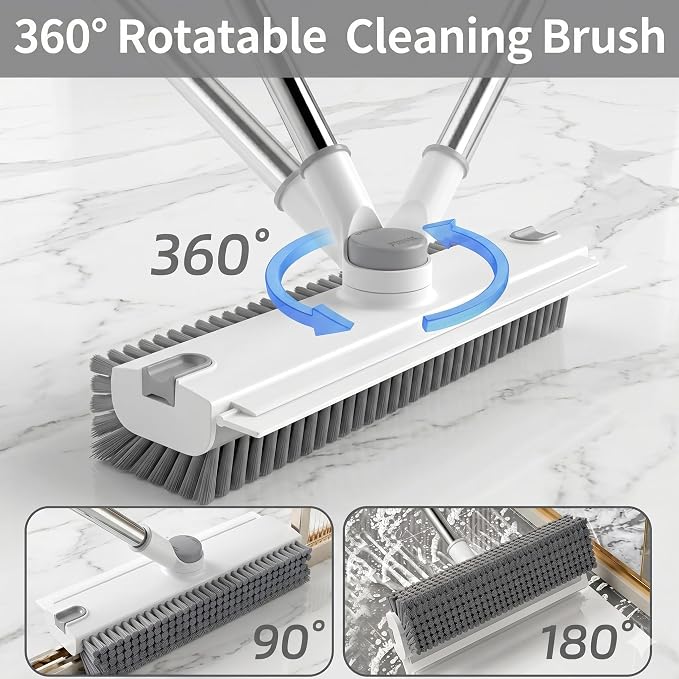 3 in 1 Floor Scrub Brush, Floor Scrubber - Image 4