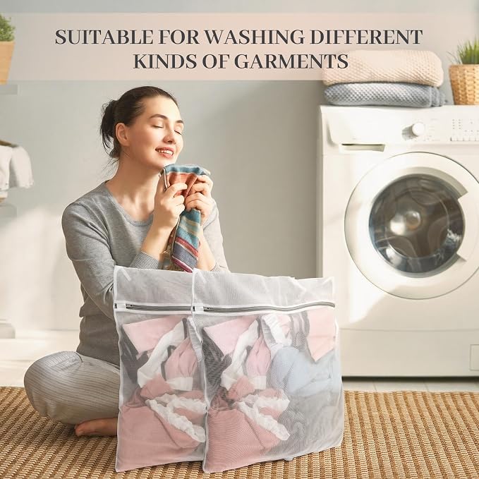 Nuenen 36 Pcs Mesh Laundry Wash Bags - Image 6