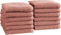 Great Bay Home 100% Cotton 12-Pack 13x13 Wash Cloth by GreatBayHome