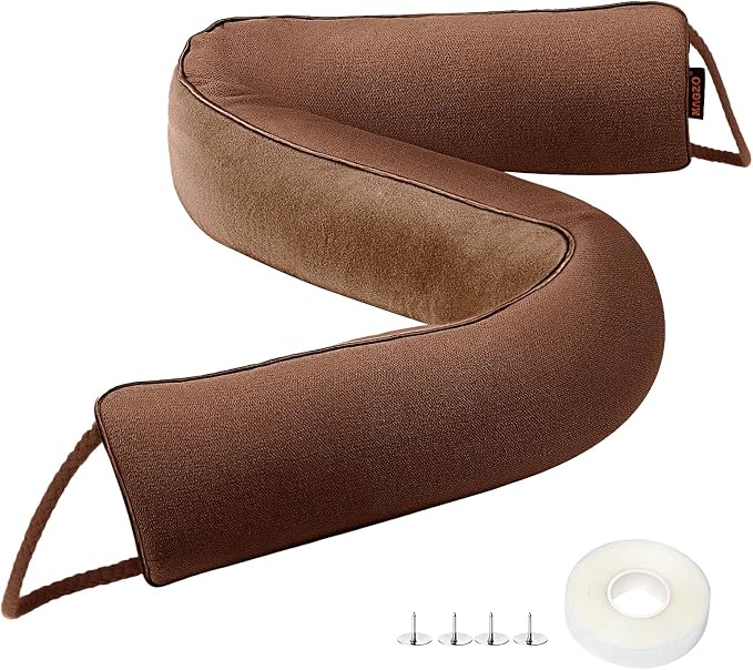 MAGZO Under Door Draft Stopper 36 Inches, Washable Under Door Gap Filler by MAGZO