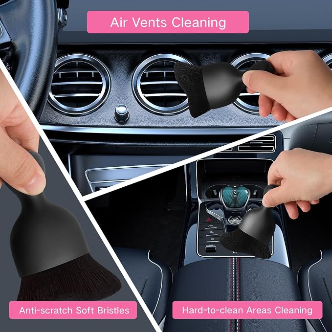 Qydipclin 7pcs Windshield Cleaner Tool Car Window Cleaning Wash Kit - Image 6