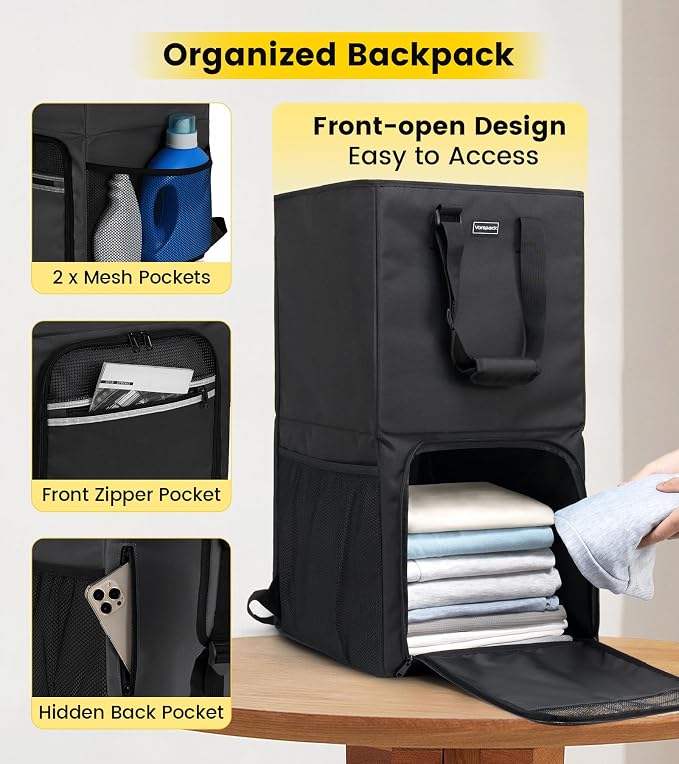 Vorspack Laundry Backpack Bag - Image 3