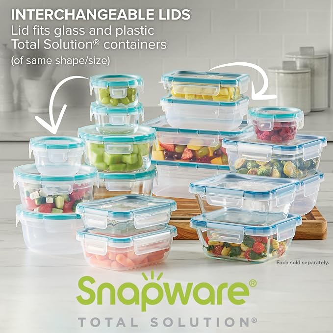 Snapware Plastic Total Solution Food Storage Containers | Meal prep containers - Image 8