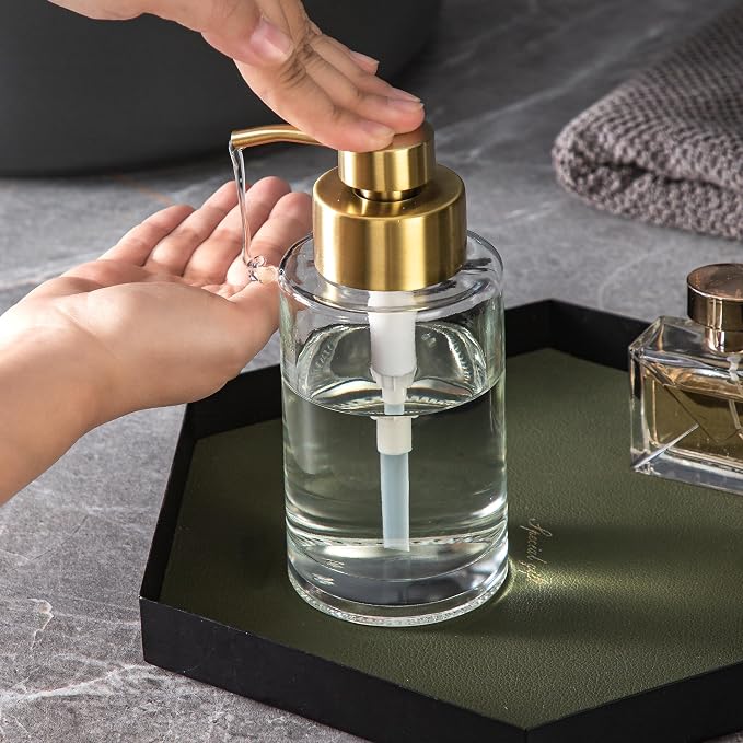 Enra Glass Soap Dispenser - Image 4