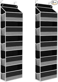 2 Pcs Over The Door Organizer Large Capacity Hanging Storage Room Organizer by SpaceHacks