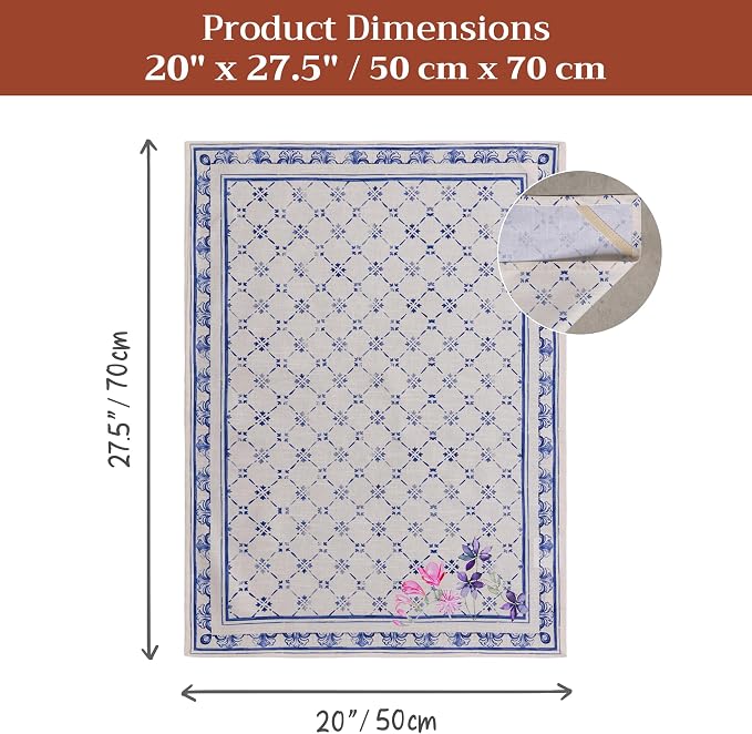 Maison d' Hermine Kitchen Towels Set of 3 Reusable 100% Cotton 27.50" x 20" - Image 7