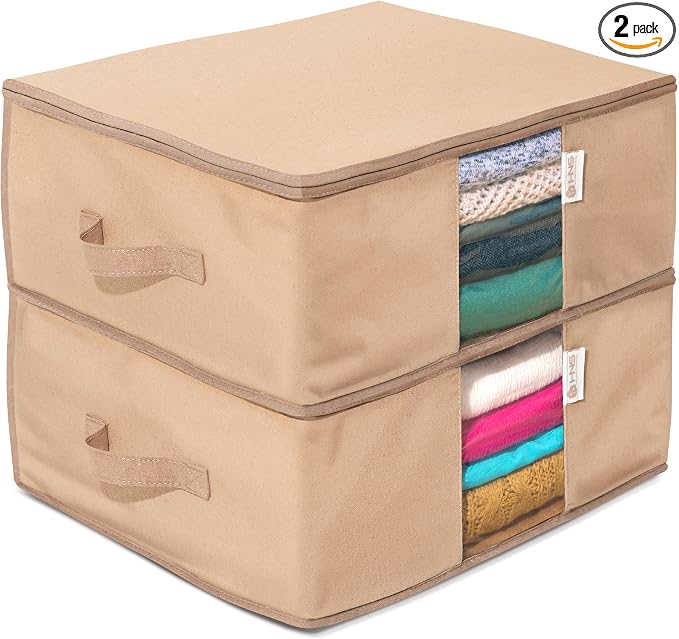 Cedar Clothes Storage Bag Organizer, Protects From Moths, Dirt & Dust, Underbed by HOLDN%E2%80%99STORAGE