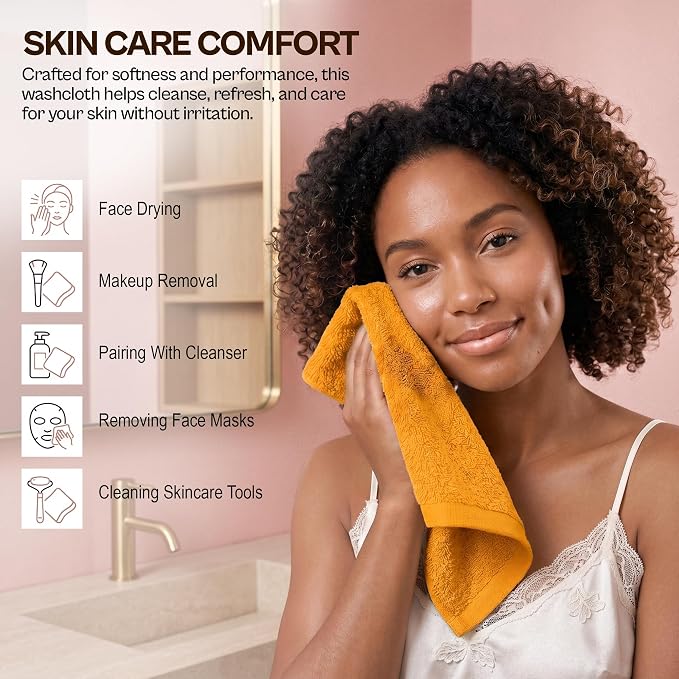 Utopia Towels 12 Pack Washcloths, 12x12 in, 100% Cotton, Variety | Premium 100% - Image 5