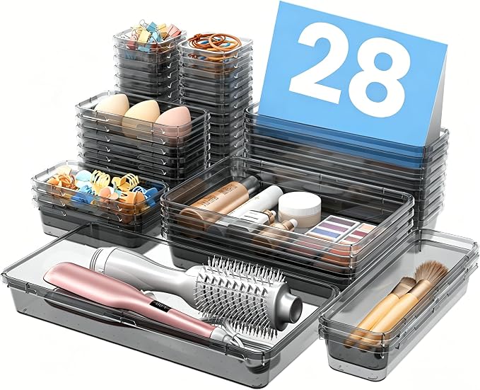A-LuGei 【Military Grade】 Drawer Organizer, 【】 Makeup organizer by A-LUGEI