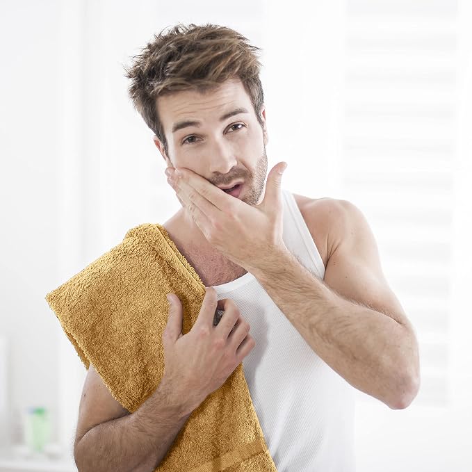 Utopia Towels Salon Towels, 16x27 in, 100% Cotton, Gym & Beauty Care - Image 5
