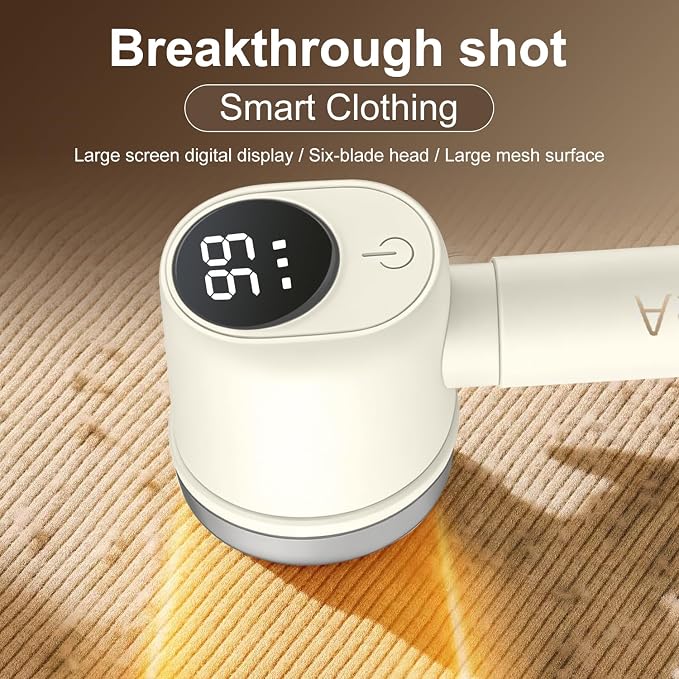 Fabric Shaver Pill Remover for Clothes Sofa Sweater Lint Shaver | Three-Speed - Image 5