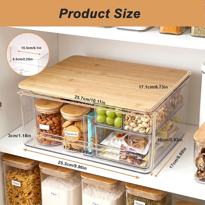 3 Pack Trash Bag Holder, Stackable Garbage Bag Dispenser - Image 3