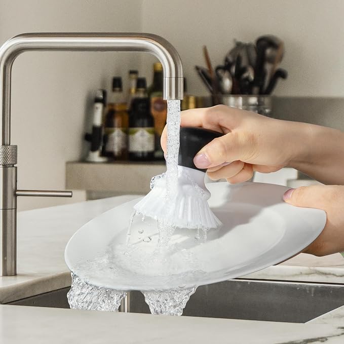 MR.SIGA Dish Scrub Brush, Palm Brush Dish Scrubber, sink cleaning, palm scrubber - Image 3