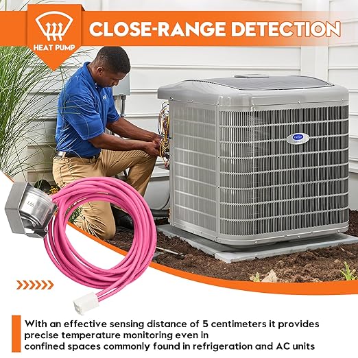 HH18HA279 Heat Pump defrost Thermostat/Sensor Compatible with Carrier/Bryant Payne/Nordyne Heat Pump System,Replaces 50VT 024 300, 50VT 030 300, 50VT 030 500,Compatible with Most HVAC Control Systems