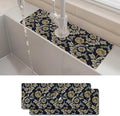 2PCS 15" X 5.5" Kitchen Sink Splash Guard Faucet Mat Floral Flower Super by Unknown