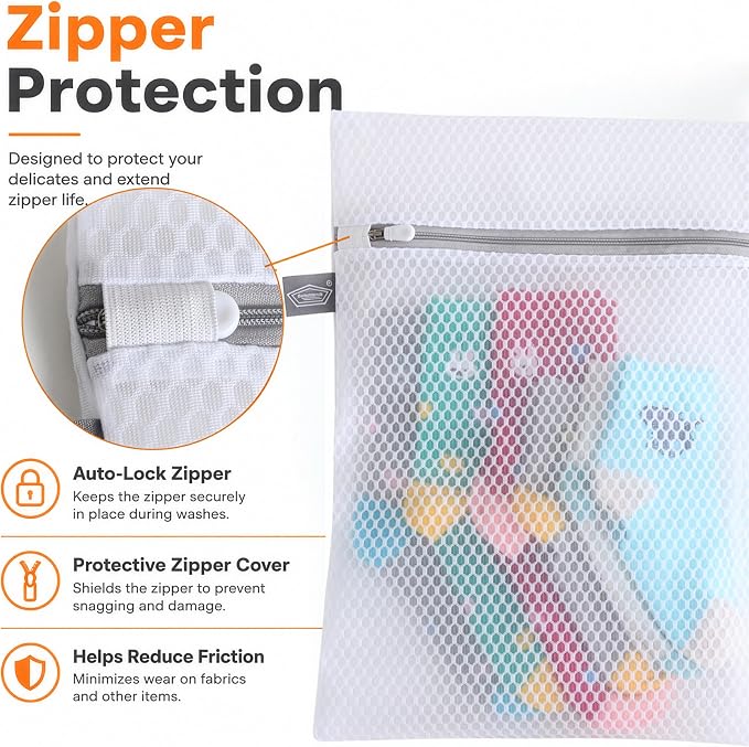 Kimmama Laundry Bags Mesh Wash Bags, Garment Bag - Image 3