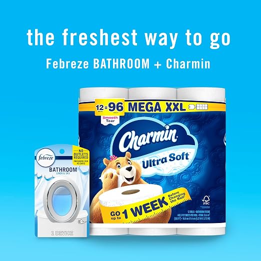 Febreze Bathroom Air Freshener Odor-Fighting - Image 8