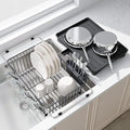 JASIWAY Gray Dish Drying Rack in Sink by JASIWAY