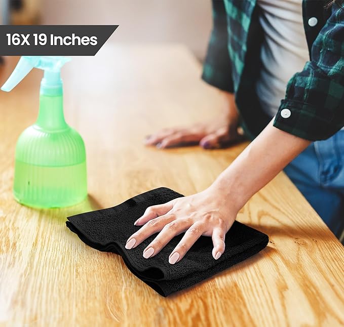 Utopia Towels Kitchen Bar Mops, 16x19 in, 100% Cotton, Machine Washable - Image 2