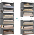 SONGMICS Widended Hanging Closet Organizer and Storage, Separable | Foldable by Unknown