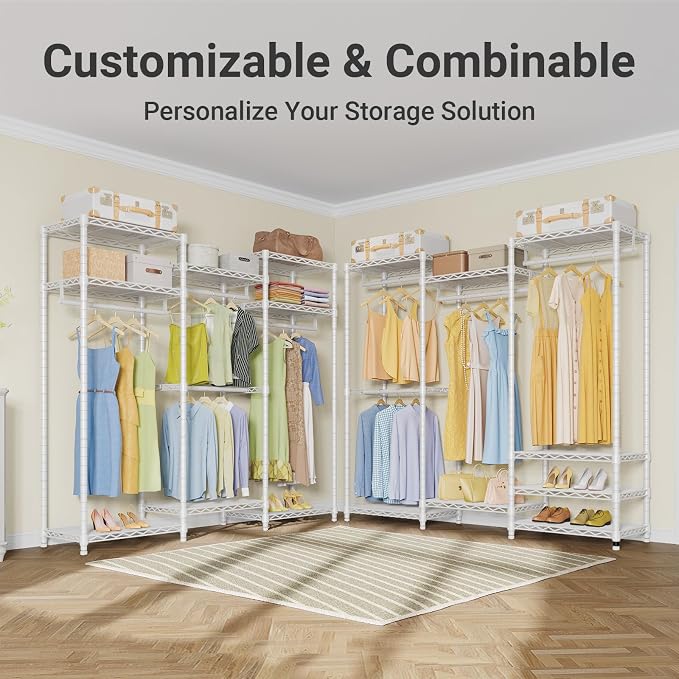 VIPEK V5 Medium Freestanding Clothes Rack, Modular Closet System, 4 x 19.5 in - Image 3
