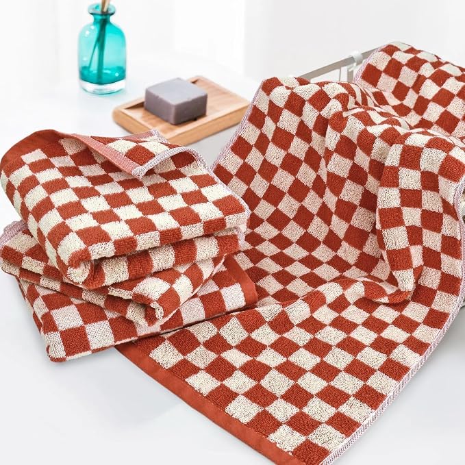 Checkered Hand Towel - Image 5