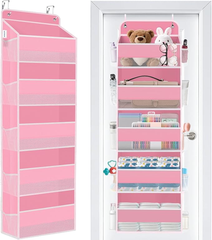 Over The Door Organizer Storage Large Capacity Hanging Bedroom Storage | 5 by WiseLife