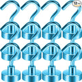 Neosmuk Magnetic Hooks, 30lb Heavy Duty, 12 Pack by Neosmuk