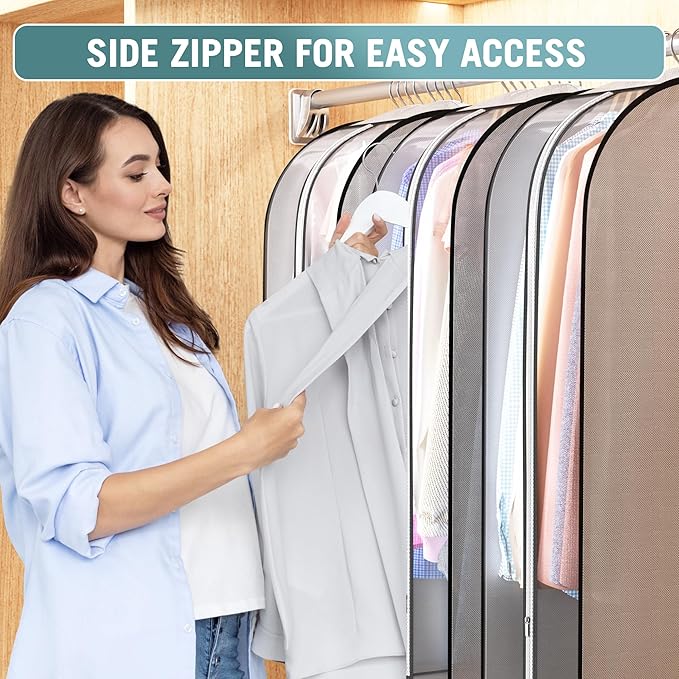 Liuoud 10" Gusseted Garment Bags - Image 4