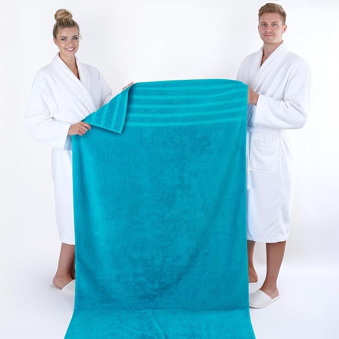 American Soft Linen 100% Cotton Luxury Turkish Towels, 35x70 XL Bath Sheet | - Image 5