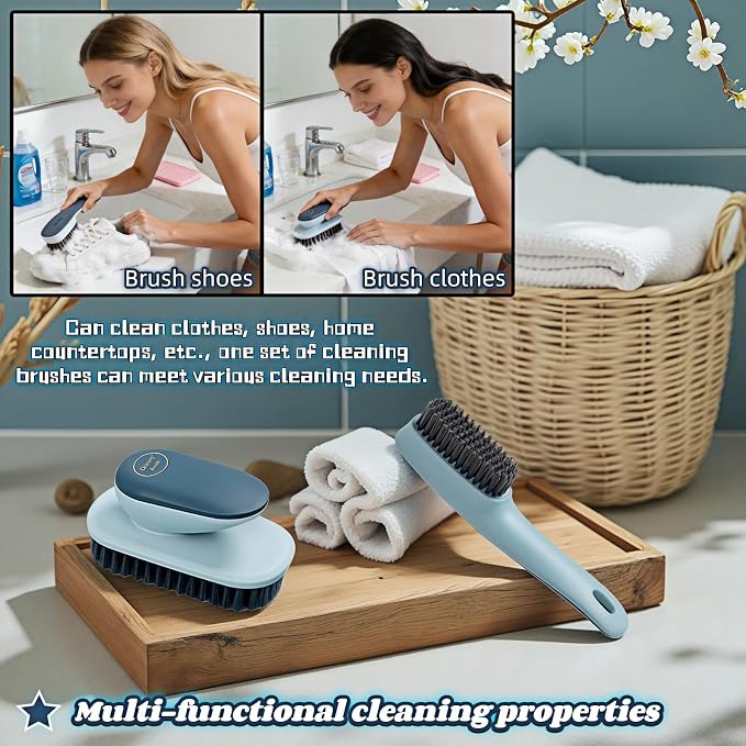 Ergonomic Shoe & Clothing Brush Set - Image 5