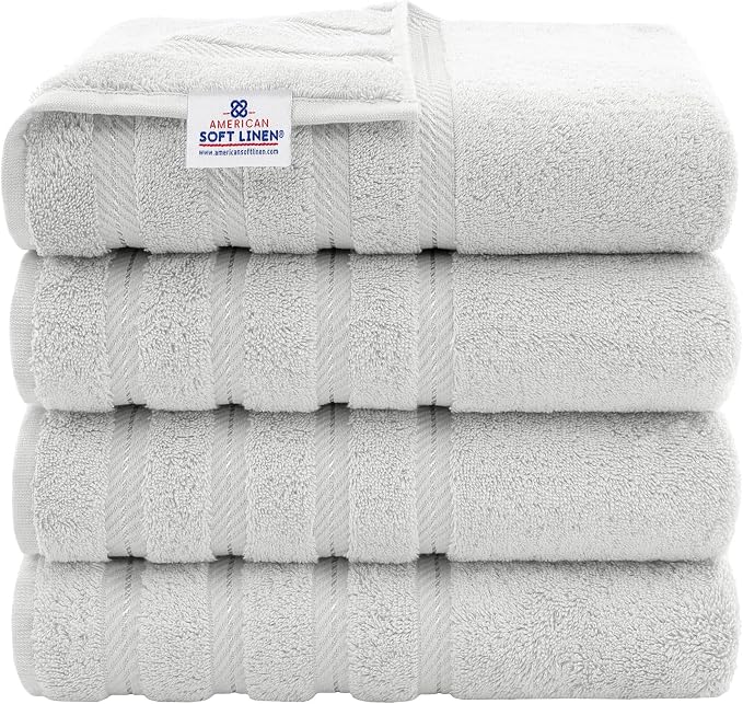 American Soft Linen 100% Cotton Luxury Turkish Towels by AmericanSoftLinen