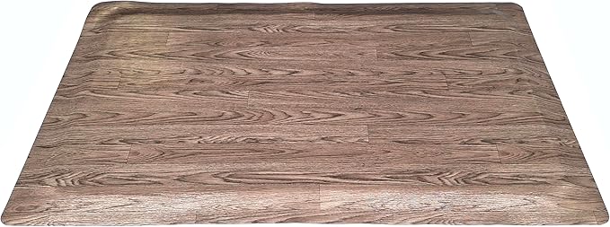 Rhino Mats, Softwoods Anti Fatigue Floor Mat, Commercial Grade Kitchen Mat, Standing Desk Mat, Office, Garage or Anywhere, Standing Comfort. (Driftwood, 4' x 6' x 7/8")