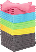 Microfiber Cleaning Cloth: 24 Pack Cleaning Towels by BeiLan