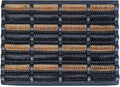 FOOTMATTERS Ninamar Mud Scrubber Tray Mat - 29.5 x 17.5 inch