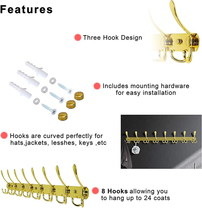 Coat Rack Wall Mount - Image 6