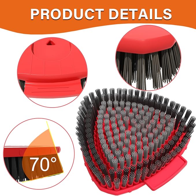 Spin Mop Replace Scrub Brush Head Compatible - Image 3