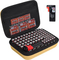 Battery Organizer Storage Case by PORTABLESTORAGECASE
