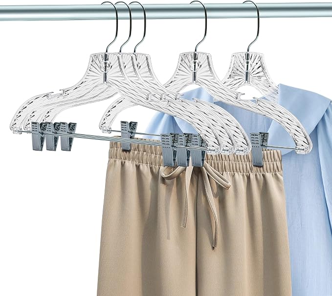 Quality Clear Plastic Skirt Hangers - Image 5
