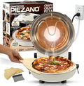 PIEZANO Crispy Crust Pizza Oven by Granitestone – 12 Inch Electric Pizza Oven Indoor Countertop Maker with Ceramic Stone Heats up to 800˚F for Delicious Stone Baked Pizzeria Style Pizza at Home