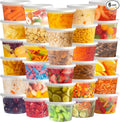 TashiBox 50 Sets 16 Oz Plastic Deli Containers by TashiBox