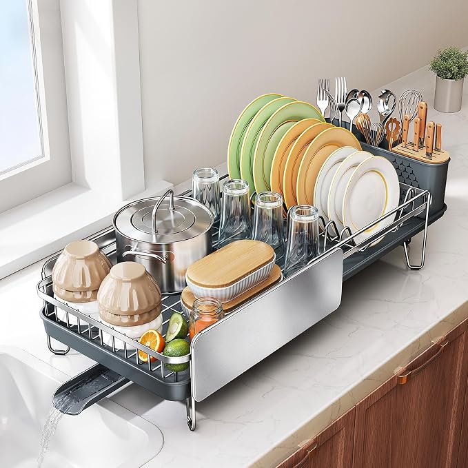 Stainless Steel Dish Drying Rack by SNTD