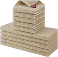 Homaxy Kitchen Towels and Dishcloths Set by Homaxy