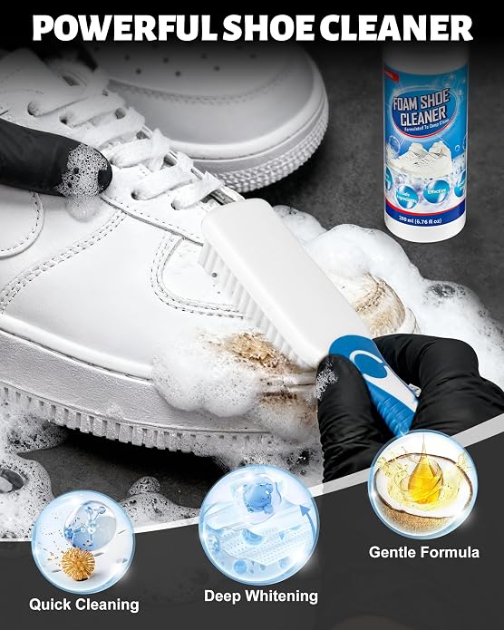 Jevvu Shoe Cleaner, Sneaker Cleaner Foam - Image 2